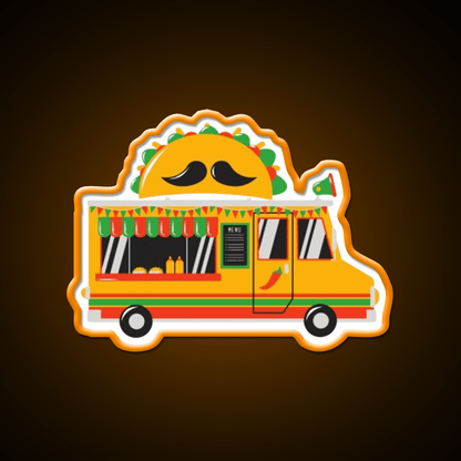 Taco Truck On Tuesday Taco Led Neon Sign Mexican Food Sign Rgb Color - Shineneon