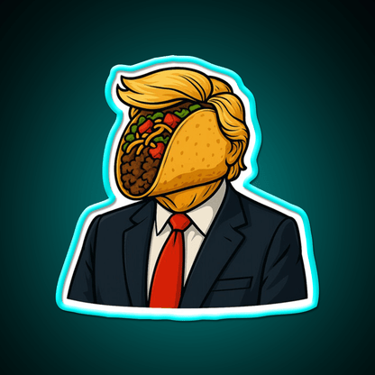 Taco Trump Taco Led Neon Sign Mexican Food Sign Rgb Color - Shineneon
