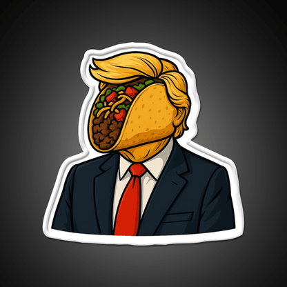 Taco Trump Taco Led Neon Sign Mexican Food Sign Rgb Color - Shineneon