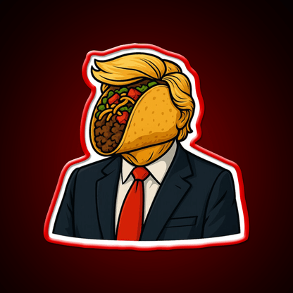 Taco Trump Taco Led Neon Sign Mexican Food Sign Rgb Color - Shineneon
