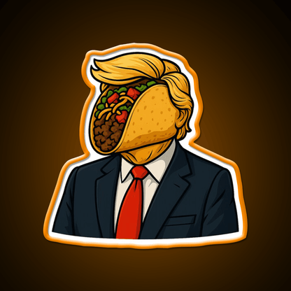 Taco Trump Taco Led Neon Sign Mexican Food Sign Rgb Color - Shineneon