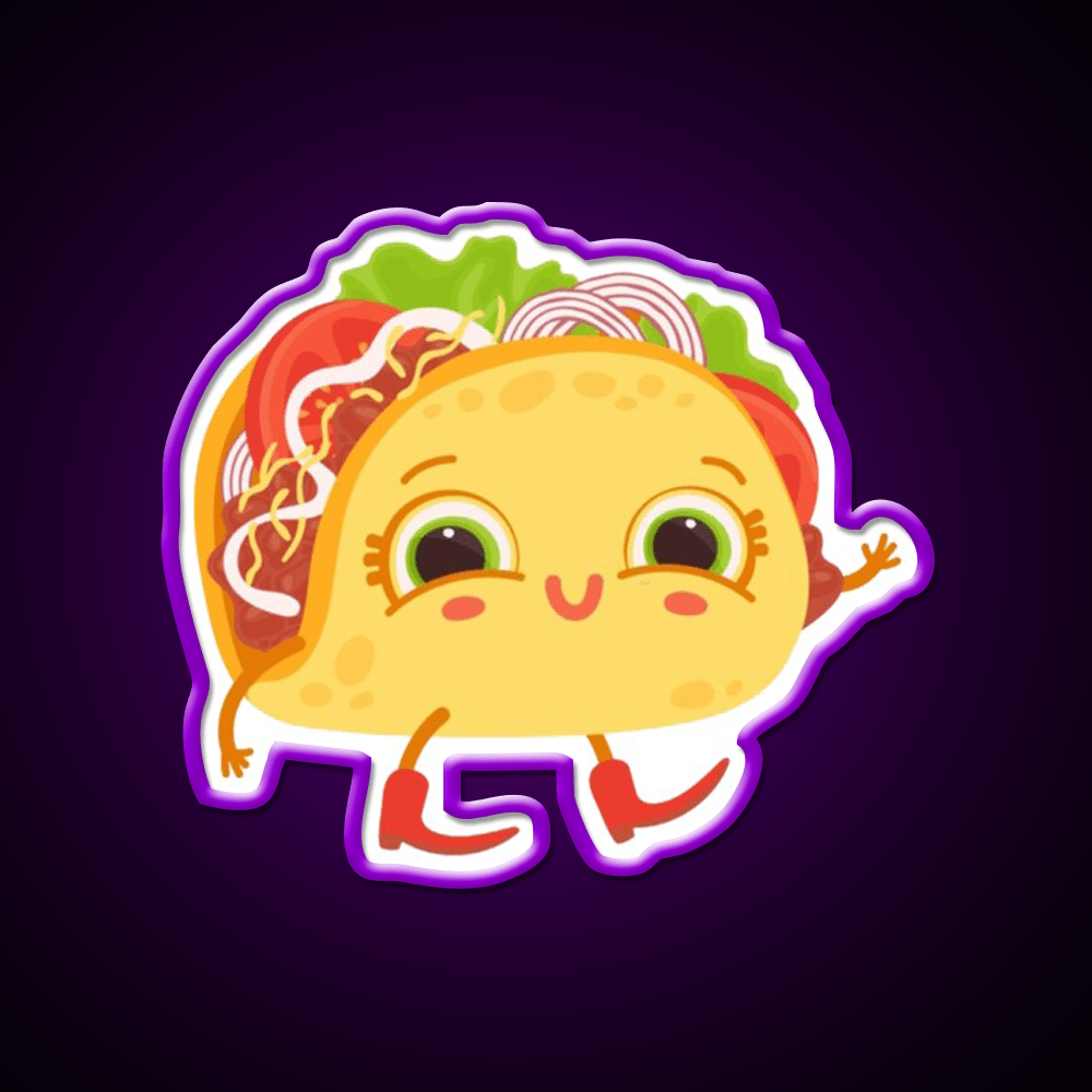 Taco Tuesday Is My Favorite Day Dad Taco Led Neon Sign Rgb Color - Shineneon