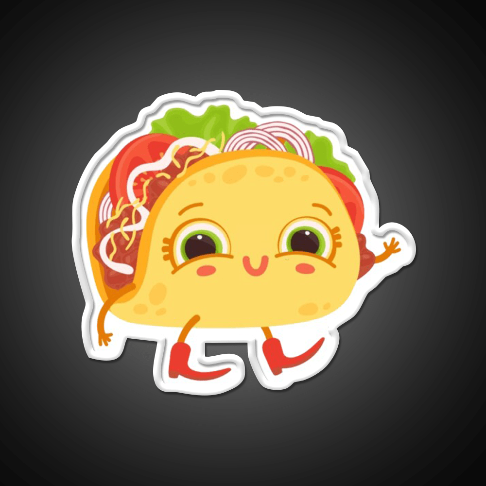 Taco Tuesday Is My Favorite Day Dad Taco Led Neon Sign Rgb Color - Shineneon