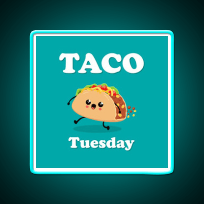 Taco Tuesday Taco Led Neon Sign Mexican Food Sign Rgb Color - Shineneon