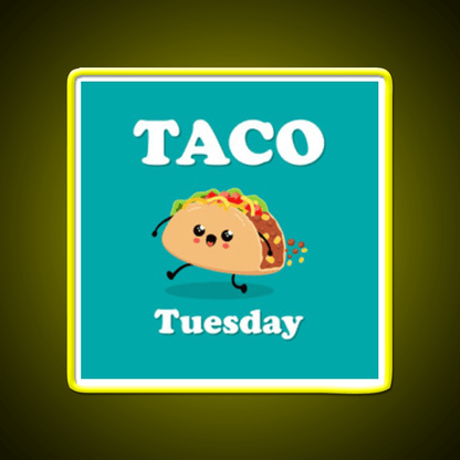 Taco Tuesday Taco Led Neon Sign Mexican Food Sign Rgb Color - Shineneon