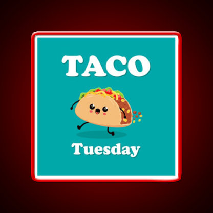 Taco Tuesday Taco Led Neon Sign Mexican Food Sign Rgb Color - Shineneon