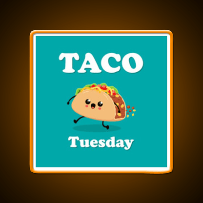 Taco Tuesday Taco Led Neon Sign Mexican Food Sign Rgb Color - Shineneon