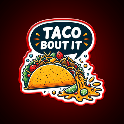Taco Tuesday Taco Lover Fast Food Led Neon Sign For Burger Place Rgb Color - Shineneon