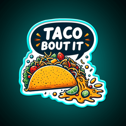 Taco Tuesday Taco Lover Fast Food Led Neon Sign For Burger Place Rgb Color - Shineneon