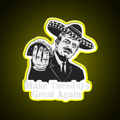 Taco Tuesdays Are Great Taco Led Neon Sign Mexican Food Sign Rgb Color - Shineneon