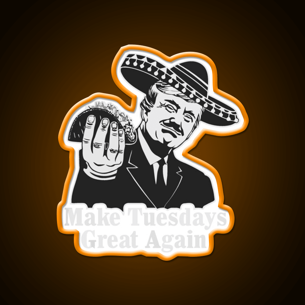Taco Tuesdays Are Great Taco Led Neon Sign Mexican Food Sign Rgb Color - Shineneon
