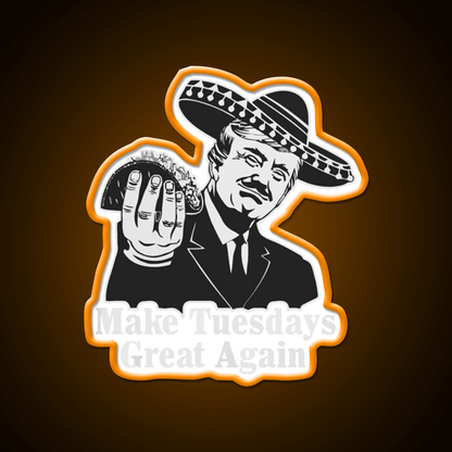 Taco Tuesdays Are Great Taco Led Neon Sign Mexican Food Sign Rgb Color - Shineneon
