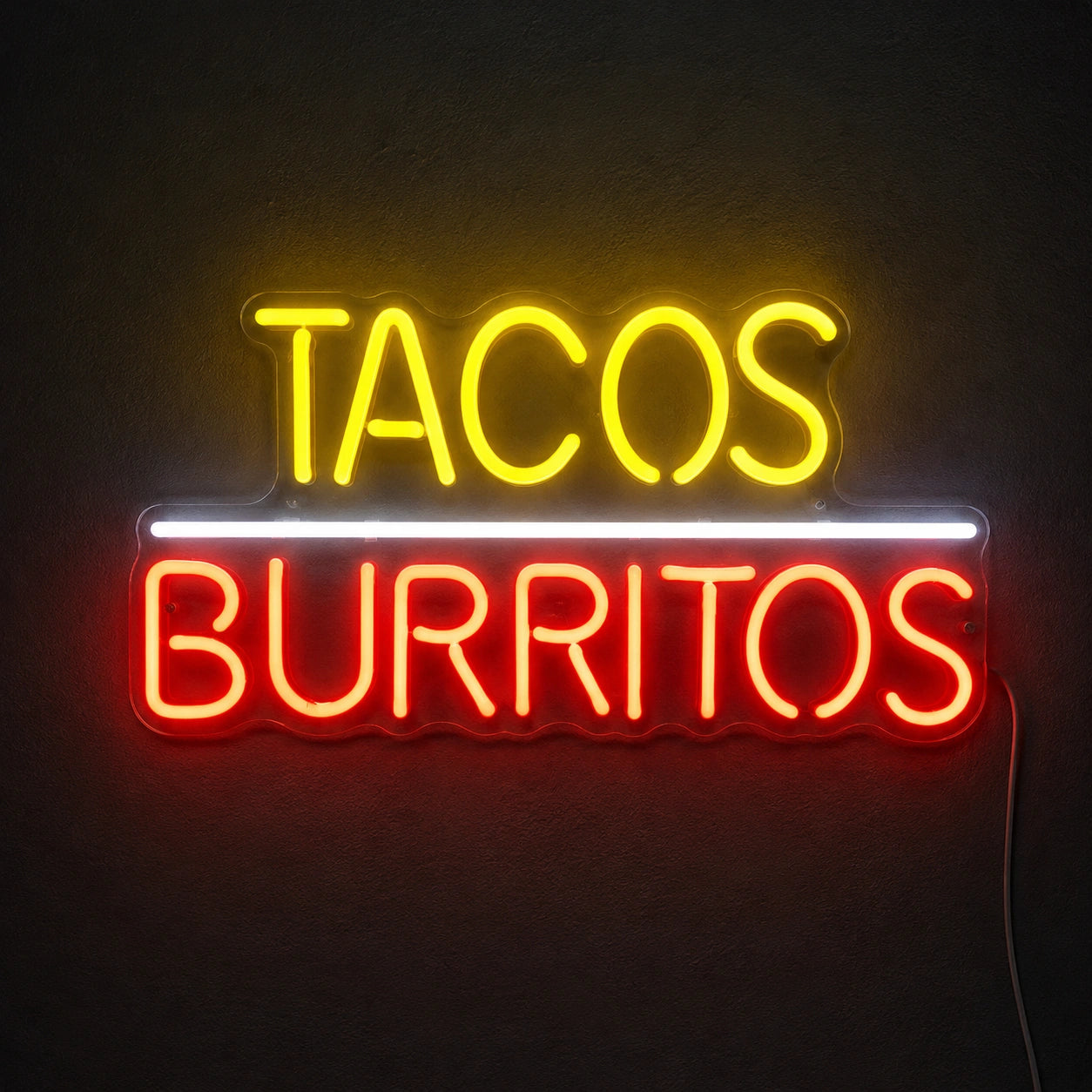 Tacos And Burritos Neon Sign LED Neon Sign high-converting product image