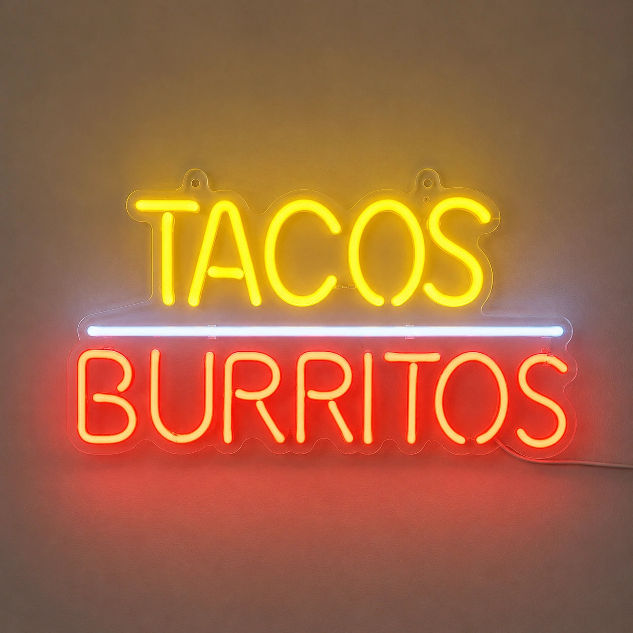 Tacos And Burritos Neon Sign LED Neon Sign main product image