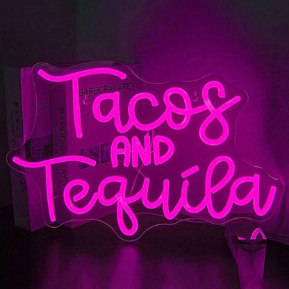 Tacos And Tequila Led Sign | Shineneon