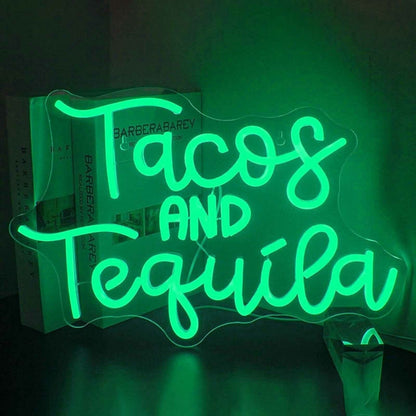 Tacos And Tequila Led Sign | Shineneon