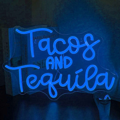 Tacos And Tequila Led Sign | Shineneon
