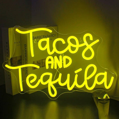 Tacos And Tequila Led Sign | Shineneon