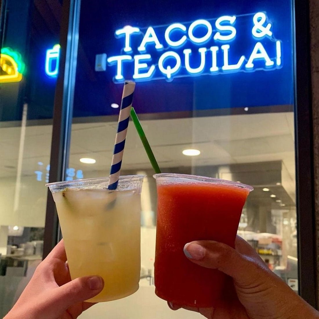 Tacos And Tequila Led Sign Business Neon Sign - Shineneon