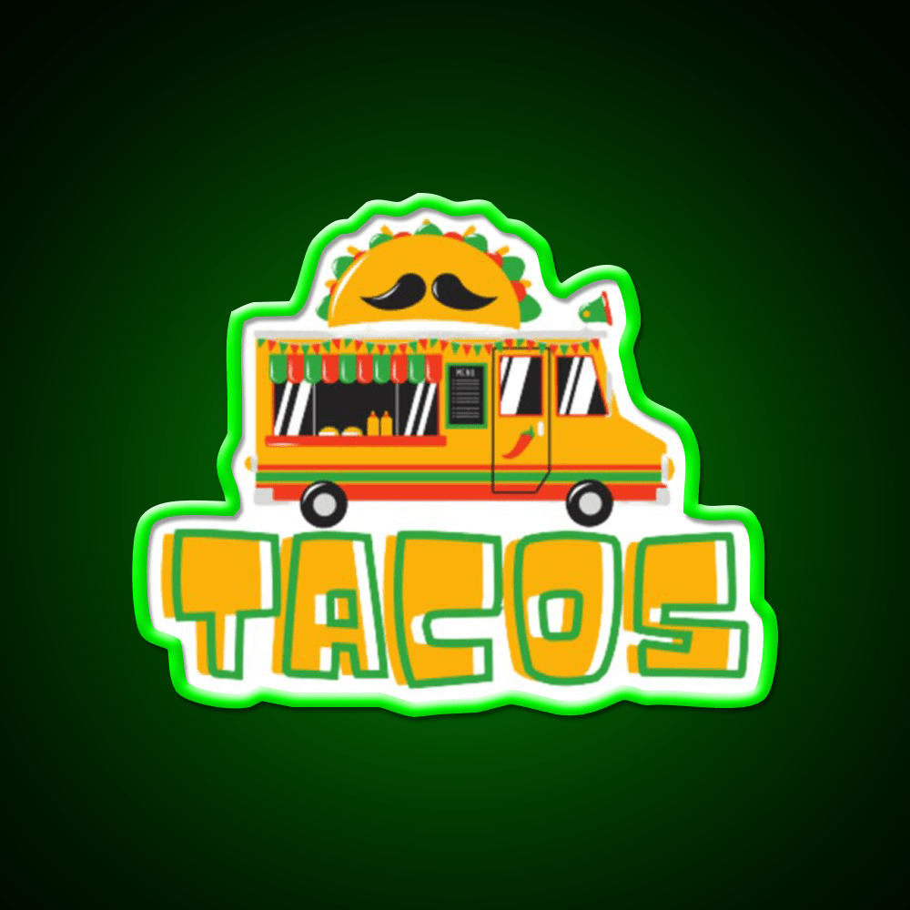 Tacos Are Self Care Taco Led Neon Sign Mexican Food Sign Rgb Color - Shineneon