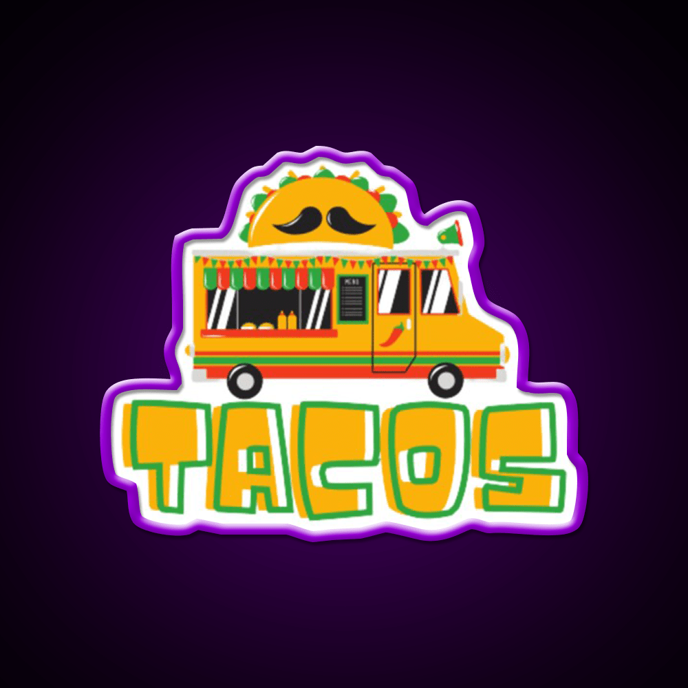 Tacos Are Self Care Taco Led Neon Sign Mexican Food Sign Rgb Color - Shineneon