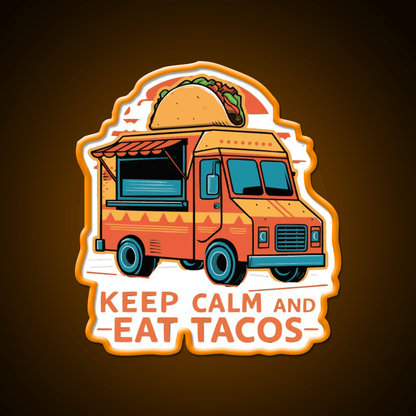 Tacos Car Taco Led Neon Sign Mexican Food Sign Rgb Color - Shineneon