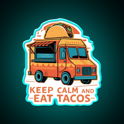 Tacos Car Taco Led Neon Sign Mexican Food Sign Rgb Color - Shineneon
