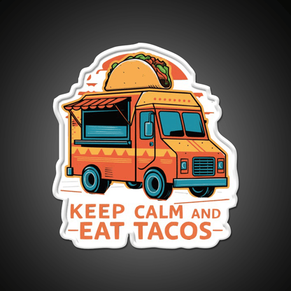 Tacos Car Taco Led Neon Sign Mexican Food Sign Rgb Color - Shineneon