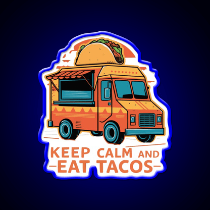 Tacos Car Taco Led Neon Sign Mexican Food Sign Rgb Color - Shineneon