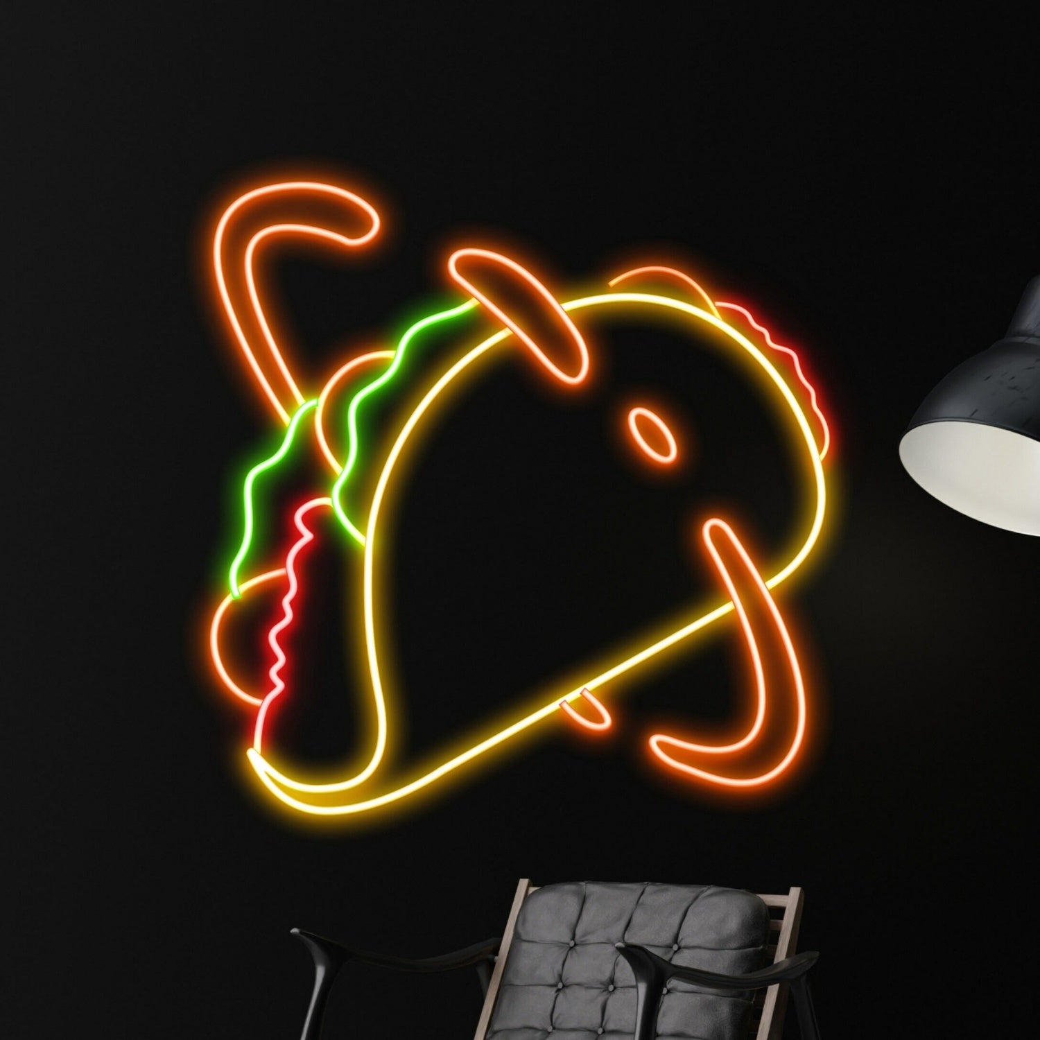 Tacos Led Neon Sign Tacos Led Sign Tacos Neon Light Custom Tacos Led Light | Shineneon