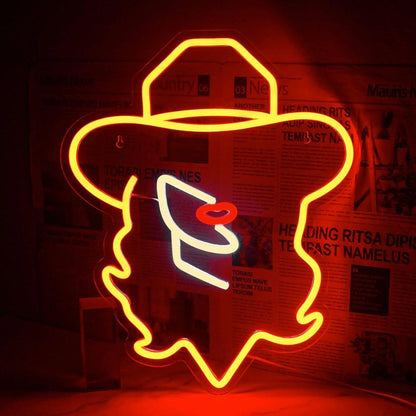 Tacos Mexican Food Led Neon Sign With Red Green Yellow Lights For Restaurant Home Decor | Shineneon