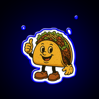 Tacotaco Led Neon Sign Mexican Food Sign Rgb Color - Shineneon