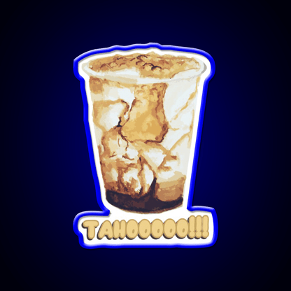 Taho Filipino Snack Food Led Neon Sign Rgb Color - Shineneon