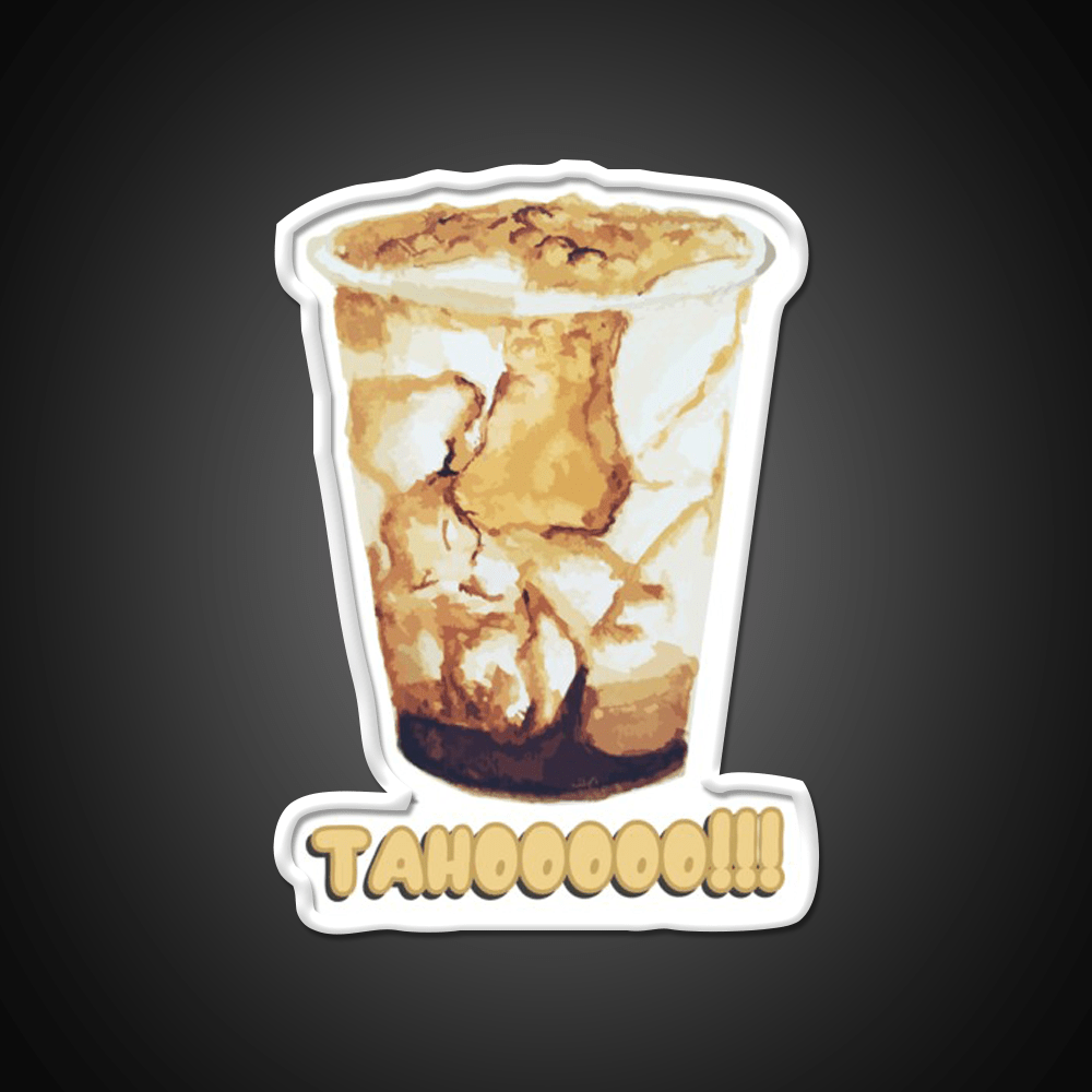 Taho Filipino Snack Food Led Neon Sign Rgb Color - Shineneon