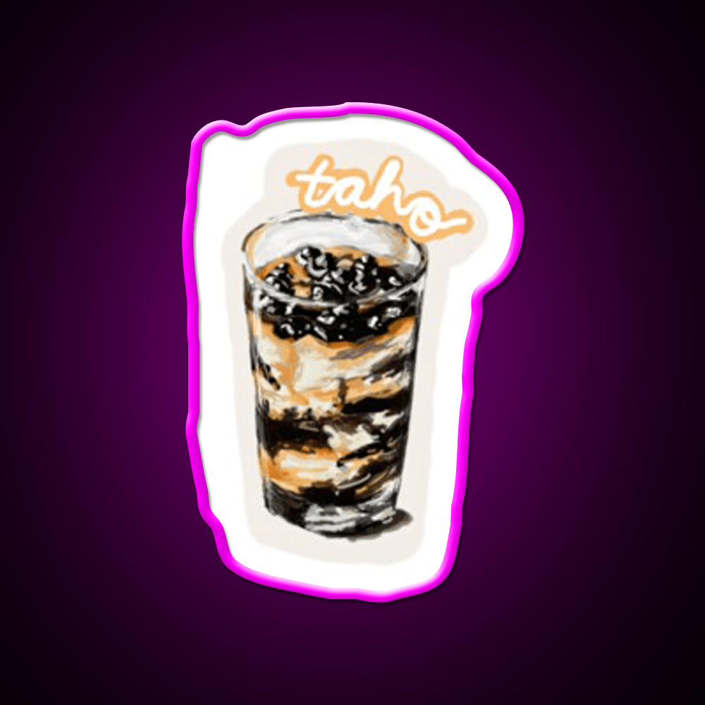 Taho Snack Food Led Neon Sign Rgb Color - Shineneon