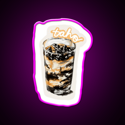 Taho Snack Food Led Neon Sign Rgb Color - Shineneon