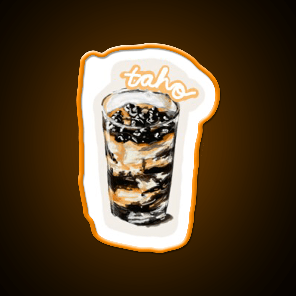 Taho Snack Food Led Neon Sign Rgb Color - Shineneon