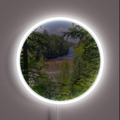 Tahquamenon Falls Rgb Led Neon Sign - Shineneon