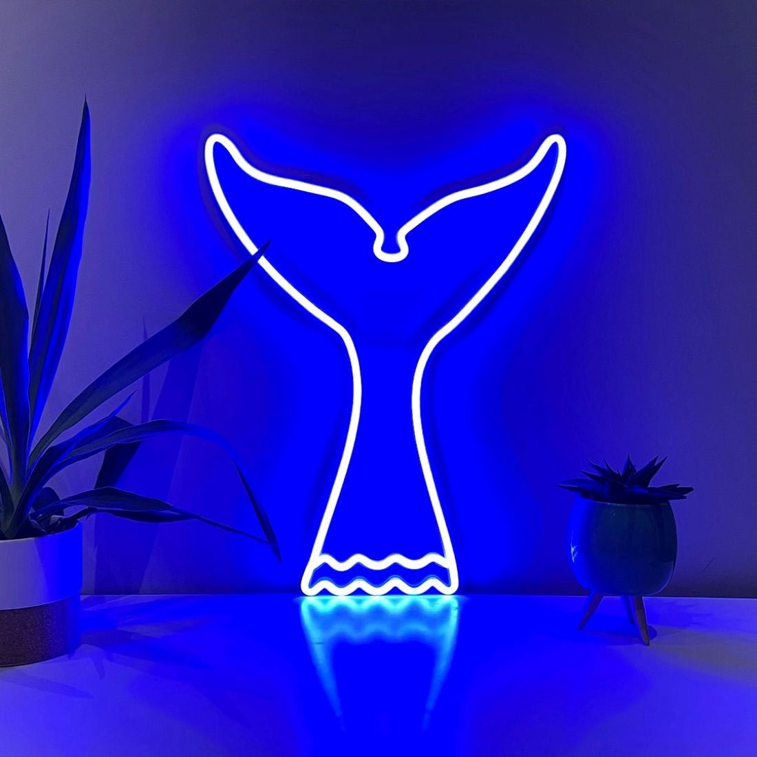 Tail Whale Wave Led Sign Business Neon Sign - Shineneon