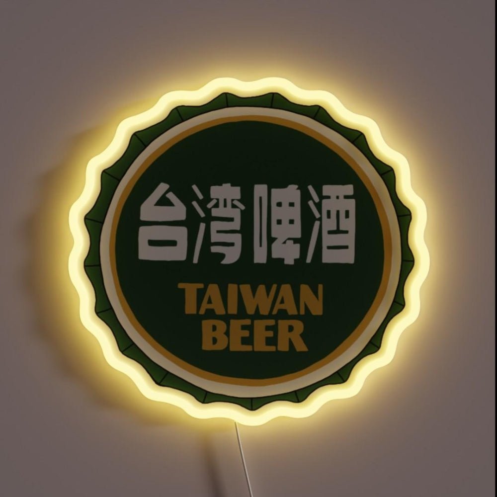 Taiwan Beer Rgb Led Neon Sign Restaurant Wall Art - Shineneon