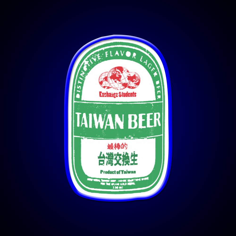 Taiwanese Beer Exchange Student Beer Bar Decor Led Neon Sign Rgb Color - LED neon sign view 5