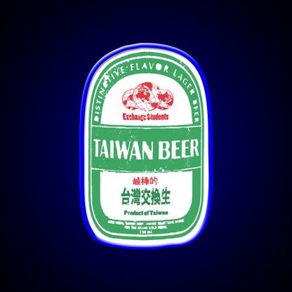 Taiwanese Beer Exchange Student Beer Bar Decor Led Neon Sign Rgb Color - LED neon sign view 5