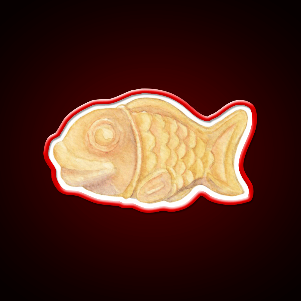 Taiyaki Asian Cultural Led Neon Sign Rgb Color - Shineneon