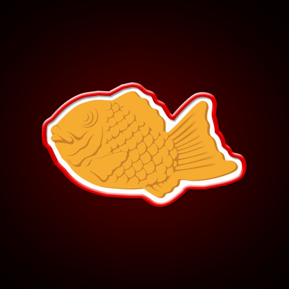 Taiyaki Japanese Snack Food Led Neon Sign Rgb Color - Shineneon