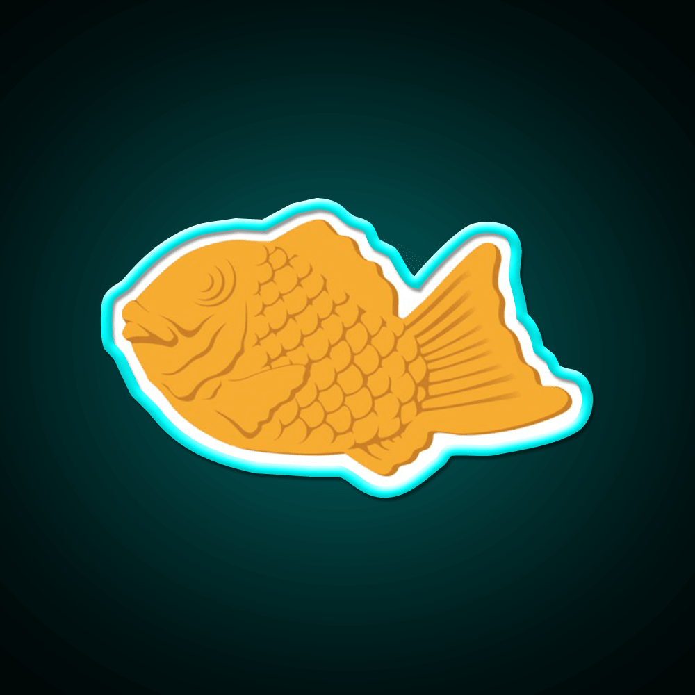 Taiyaki Japanese Snack Food Led Neon Sign Rgb Color - Shineneon