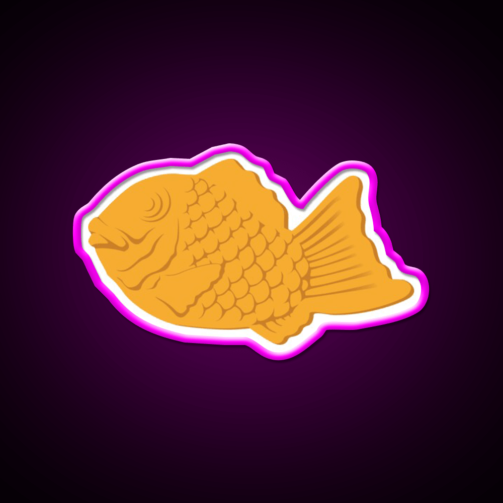 Taiyaki Japanese Snack Food Led Neon Sign Rgb Color - Shineneon