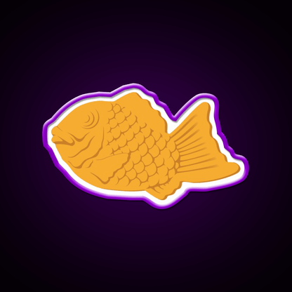 Taiyaki Japanese Snack Food Led Neon Sign Rgb Color - Shineneon