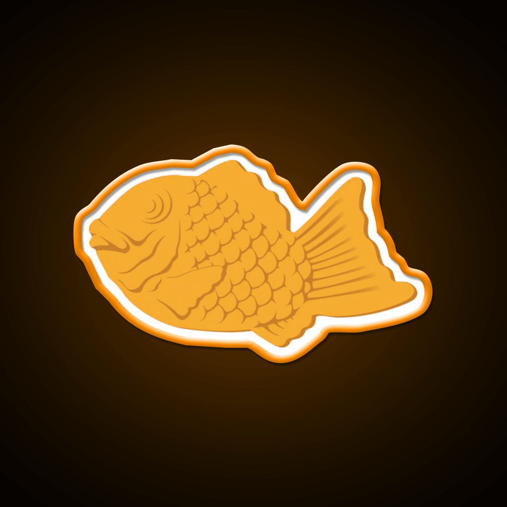 Taiyaki Japanese Snack Food Led Neon Sign Rgb Color - Shineneon