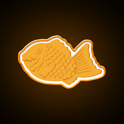 Taiyaki Japanese Snack Food Led Neon Sign Rgb Color - Shineneon