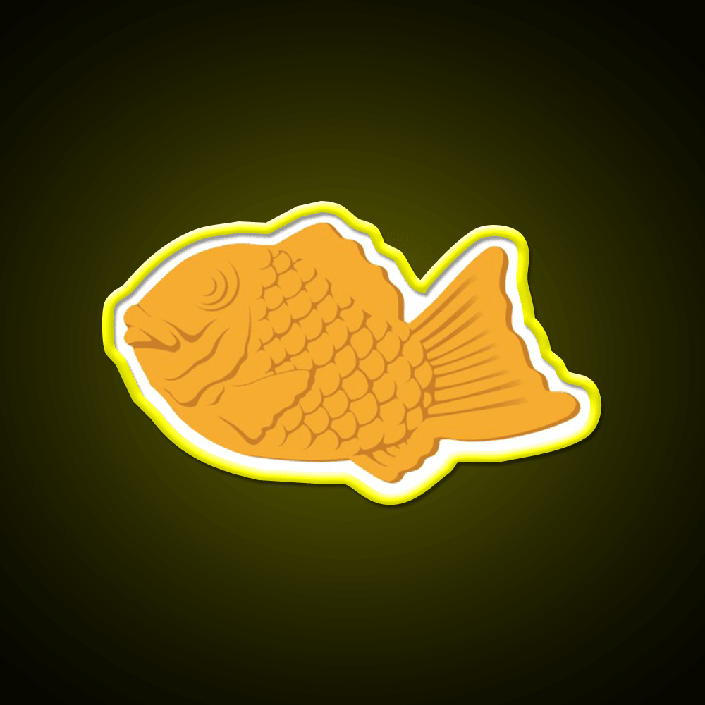 Taiyaki Japanese Snack Food Led Neon Sign Rgb Color - Shineneon